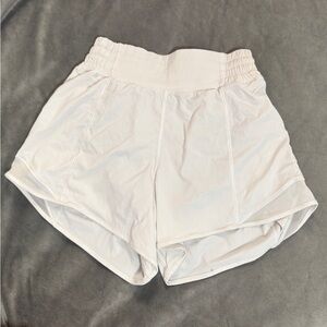 Lululemon Athletica hottie hot White Athletic Shorts